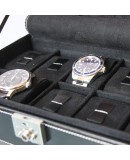 Coffret 10 montres Cuir Noir intérieur noir Friedrich