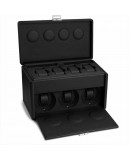 Coffret Remontoir Scatola del Tempo 7RT Oversize cuir grainé noir by swisskubik Coffret Remontoir Scatola del Tempo 7RT Oversize cuir grainé noir by swisskubik