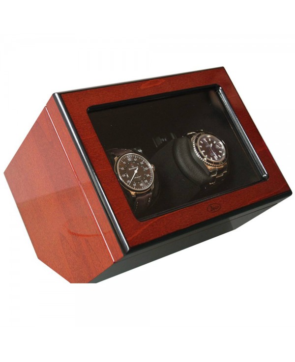 Remontoir Beco Atlantic pour 2 montres automatiques bois de rose